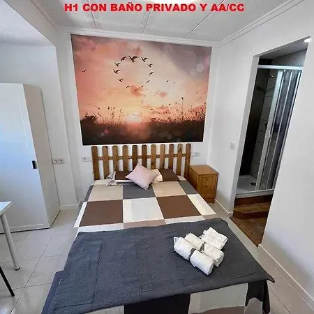 Centro Con Bano Privado Y Compartido , Cocina Y Terraza Séjour chez l'habitant Novelda